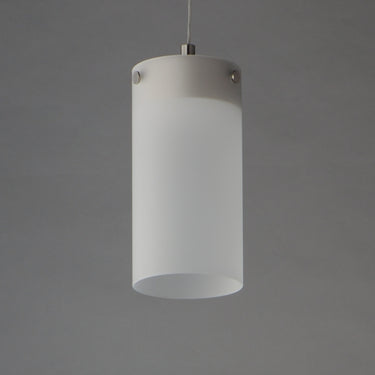ET2 Highball Frosted LED Mini Pendant Satin Nickel