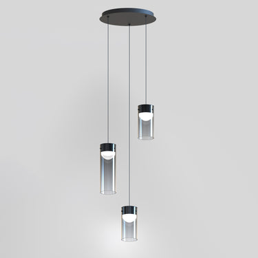 ET2 Highball Smoke 3-Light LED Pendant Gunmetal