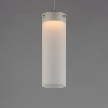 ET2 Highball Frosted LED Pendant Satin Nickel