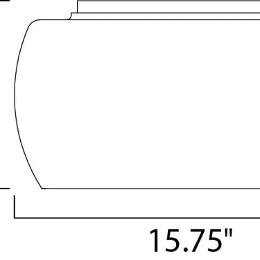 ET2 Sense 5-Light Flush Mount Polished Chrome