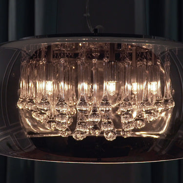 ET2 Sense 5-Light Flush Mount Polished Chrome