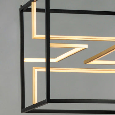ET2 Chamber LED Pendant Black/Gold
