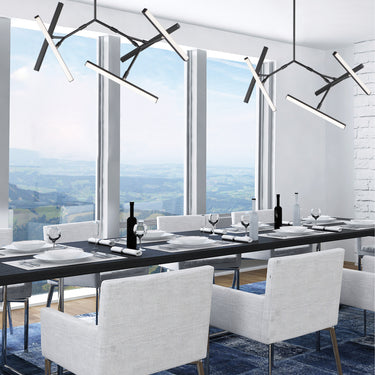 ET2 Robotica 5-Light LED Pendant Black