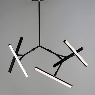 ET2 Robotica 5-Light LED Pendant Black