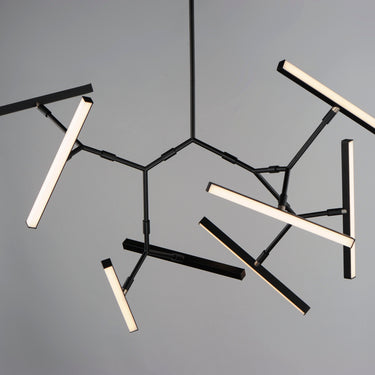 ET2 Robotica 7-Light LED Pendant Black