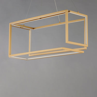 ET2 Penrose LED Linear LED Pendant Gold