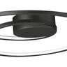 ET2 Cycle 18" LED Flush Mount Black