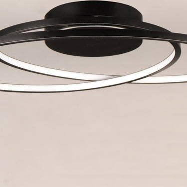 ET2 Cycle 24" LED Flush Mount Black