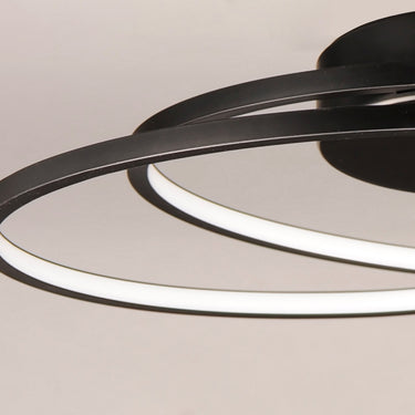 ET2 Cycle 24" LED Flush Mount Black