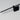ET2 Dorian rotating twin tube wall sconce, 30 in Black, tilted tube three-quarter view