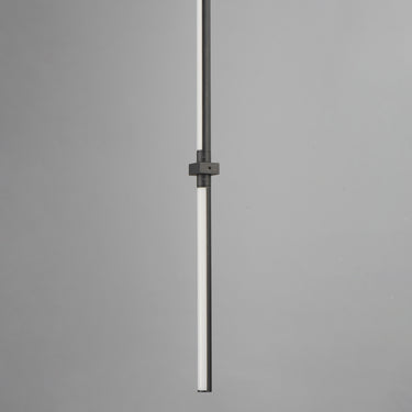 ET2 Dorian 48" Vertical LED Pendant Black