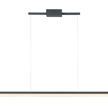 ET2 Hover multi-light baton pendant, 47.5 in (E21371) Black, front view