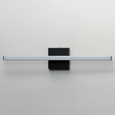 ET2 Hover black baton wall sconce, 24 in, alternate view