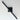 ET2 Hover black baton wall sconce, 24 in, alternate view