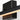 ET2 Hover black baton wall sconce, 24 in, alternate view