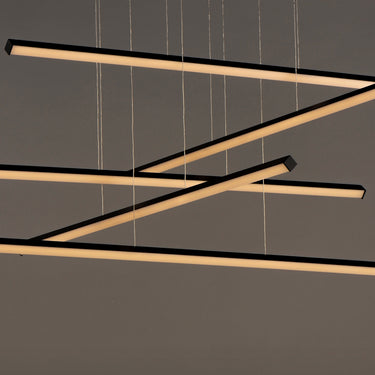 ET2 Hover 5-Light LED Pendant Black