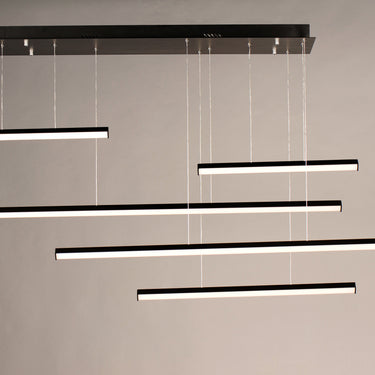 ET2 Hover 5-Light LED Pendant Black