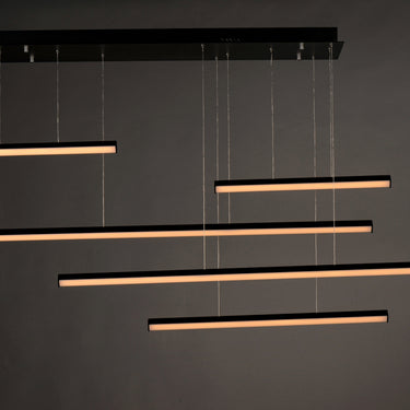 ET2 Hover 5-Light LED Pendant Black