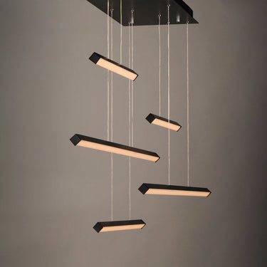 ET2 Hover 5-Light LED Pendant Black