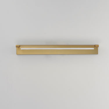 ET2 Bookkeeper 20" LED Picture Light Natural Aged Brass