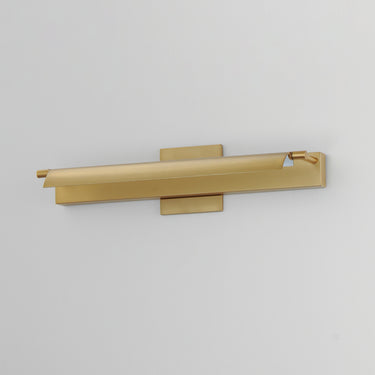 ET2 Bookkeeper 20" LED Picture Light Natural Aged Brass