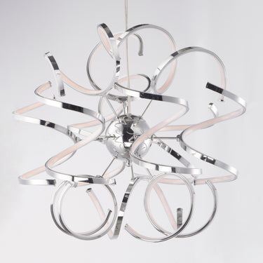 ET2 Chaos 23.5" LED Pendant Polished Chrome