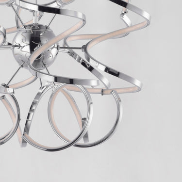 ET2 Chaos 23.5" LED Pendant Polished Chrome
