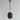 ET2 Interval LED Medium Ellipse Pendant Black