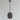 ET2 Interval LED Medium Ellipse Pendant Black