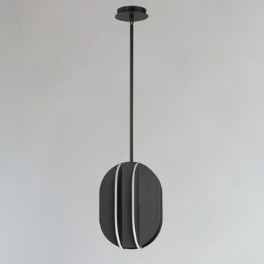 ET2 Interval LED Medium Ellipse Pendant Black