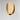 ET2 Interval LED Medium Ellipse Pendant Satin Brass