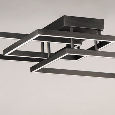 ET2 Traverse LED Flush/Wall Mount Black