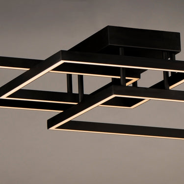ET2 Traverse LED Flush/Wall Mount Black