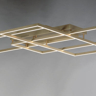 ET2 Traverse LED Flush/Wall Mount Champagne
