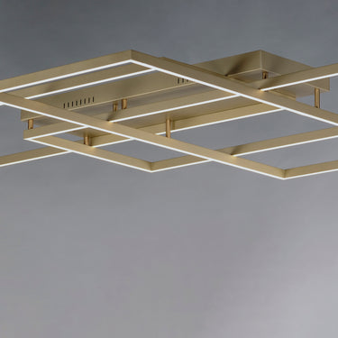 ET2 Traverse LED Flush/Wall Mount Champagne