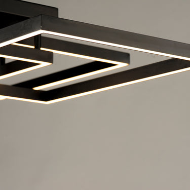 ET2 Traverse LED Flush/Wall Mount Black