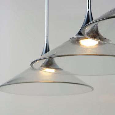 ET2 Cono LED 5-Light Pendant Polished Chrome