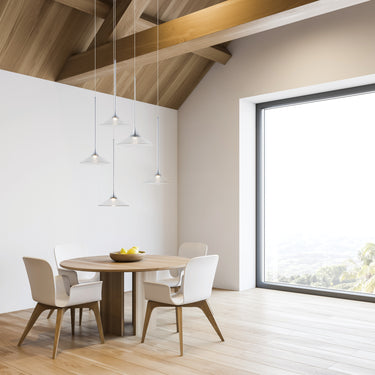 ET2 Cono LED 5-Light Pendant Polished Chrome