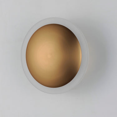 ET2 Saucer LED Flush Mount/Wall Sconce Black/Gold