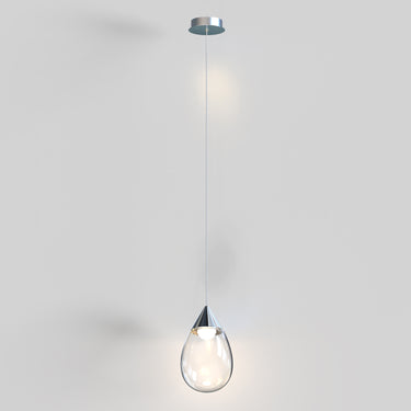 ET2 Dewdrop Large LED Pendant Polished Chrome