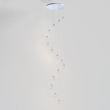 ET2 Dewdrop 15-Light LED Pendant Polished Chrome