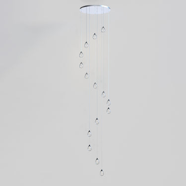 ET2 Dewdrop 15-Light LED Pendant Polished Chrome
