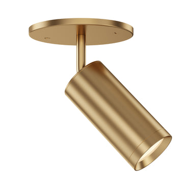 ET2 Pullman Retractable Spotlight Natural Aged Brass