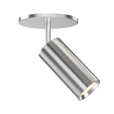 ET2 Pullman retractable spotlight flush mount, Satin Nickel, alternate view
