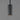 ET2 Pullman Black mini pendant, a black cylinder spotlight with recessed lamp on a black stem against a dark gray wall