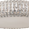 ET2 Bijou 6-Light Flush Mount Polished Chrome