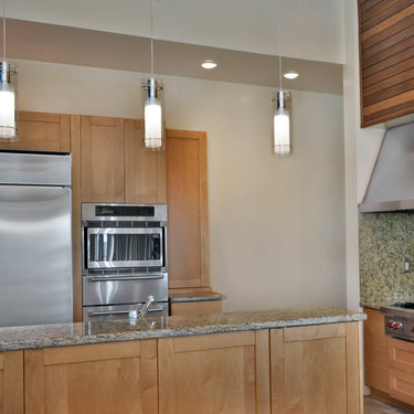 ET2 Frost Pendant Polished Chrome