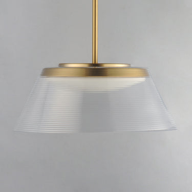 ET2 Jensen 18" LED Pendant Satin Brass
