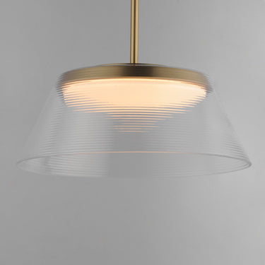 ET2 Jensen 18" LED Pendant Satin Brass