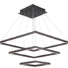 ET2 Quad 3-Tier LED Pendant Bronze